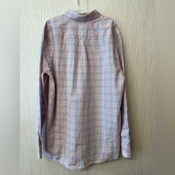 Vineyard Vines Light Blue/Pink Casual Button Down Shirt boys 12-14 M Bundle - Picture 9 of 10